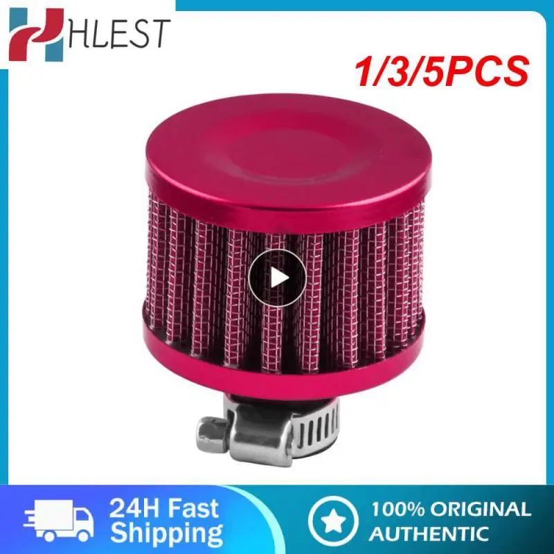 1/3/5PCS Conical Air Filters Universal Clamp-on Air Filter Tapered Cone Intake Modification Air Filter For Car Motorcycle