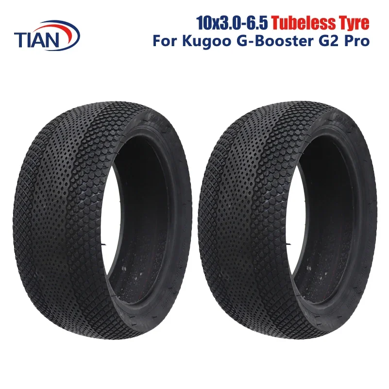 10 Inch Tubeless Tire 10×3.0-6.5 for Speedway 5 Ninebot MAX G30 G30P Dualtron 3 Electric Scooter 80/65-6.5 70/65-6.5 Widen Wheel