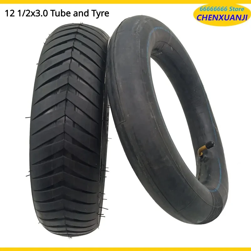 12 1/2×3.0 Tube Tire 12×3.0 Inch Inner Tube Outer Tyre for Folding E-Bike Mini Motorcycle Electric Scooter Wheels Parts