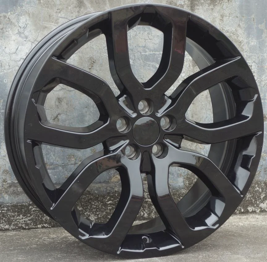 All Black 20 Inch 20×8.0 5×108 Car Accessories Alloy Wheel Rims Fit For Land Rover Range Rover Velar Evoque