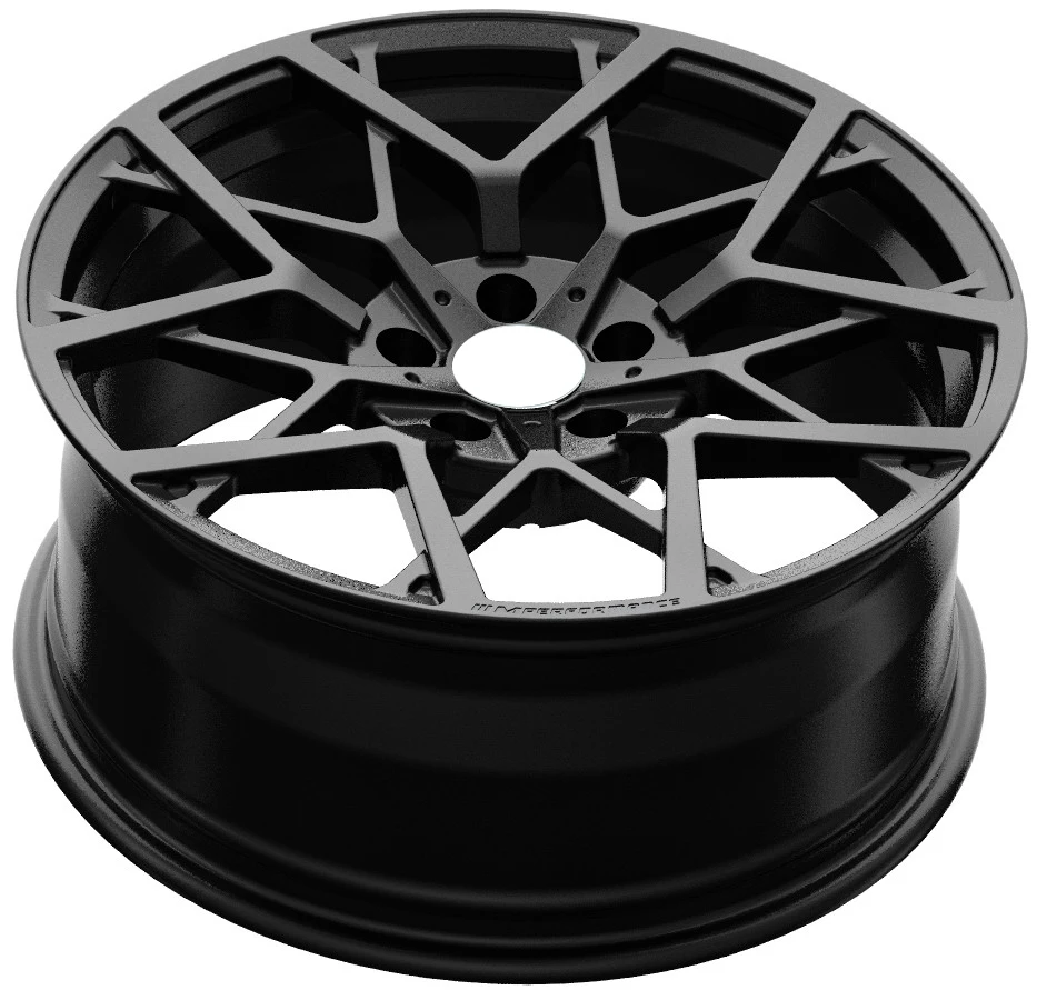 Monoblock matt black 17 18 19 20 21 inch 5X120 forged alloy wheels 5×108 5X112 5×114.3 rims