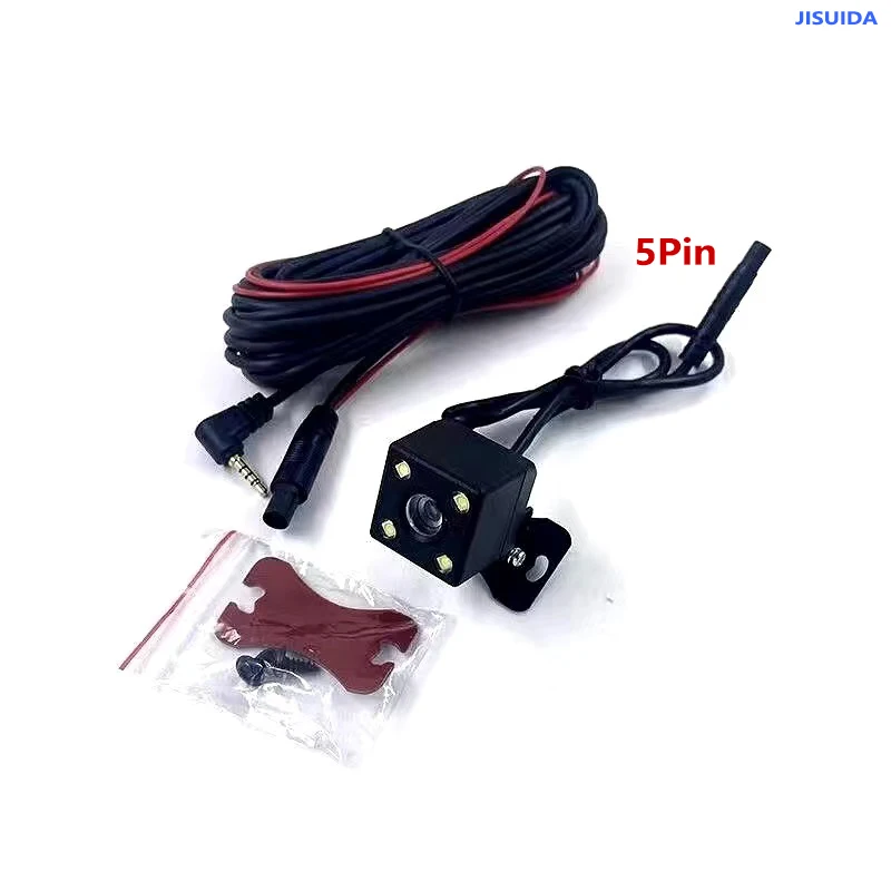 New night vision HD 4LED car night vision rear-view camera, car DVR auto accessories 5 pin extension cable