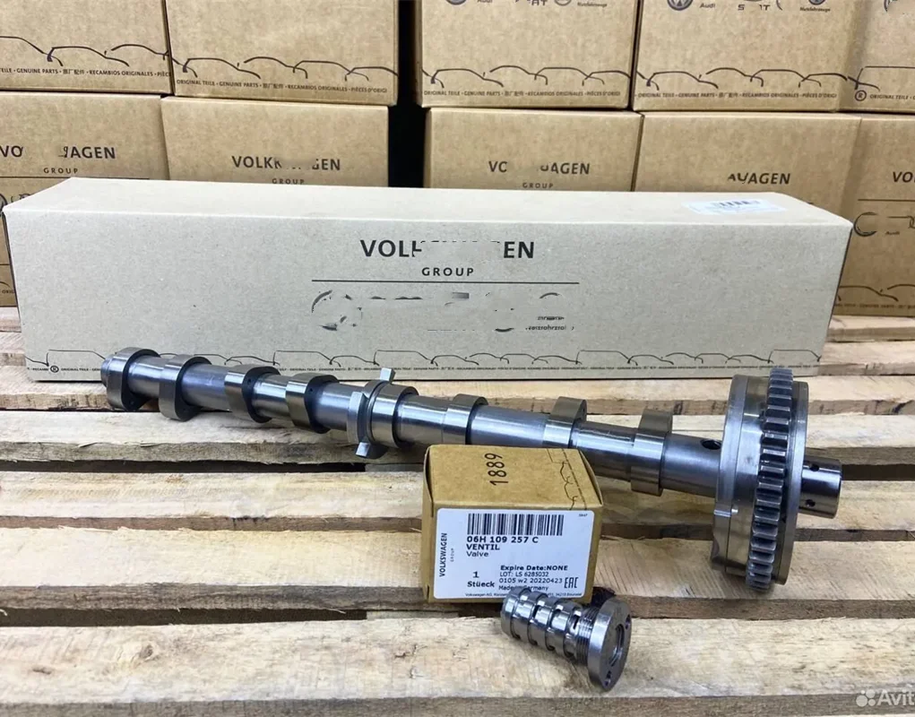 OEM 06H109021K 06H109088C Intake Camshaft With Control Solenoid Valve Assembly for VW Passat Jetta AUDI A4 Q5 A6 Genuine