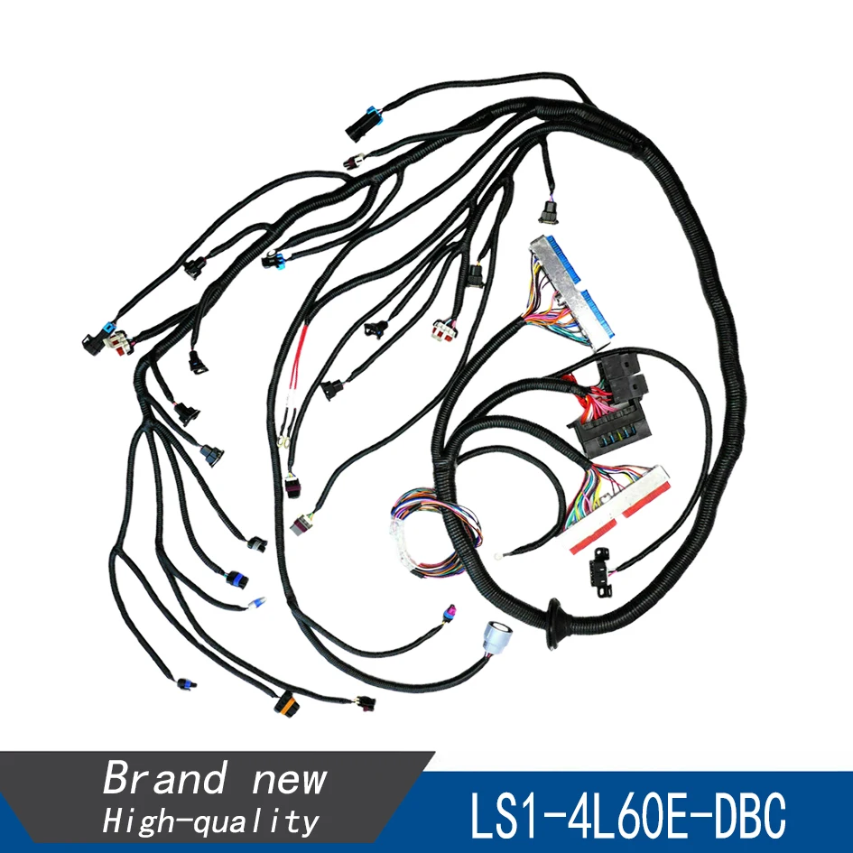 Standalone Wiring Harness 1997-2006 LS1 4L60E DBC For Vortec Engine 4.8L 5.3L 6.0L Drive By Cable LS Swap