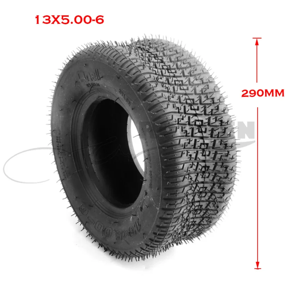 high quality 13×5.00-6 rubber Tubeless Turf Tyre Tire For ATV QUAD Bike Go kart Scooter mini Buggy Mower