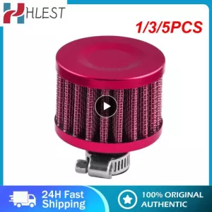 1/3/5PCS Conical Air Filters Universal Clamp-on Air Filter Tapered Cone Intake Modification Air Filter For Car Motorcycle