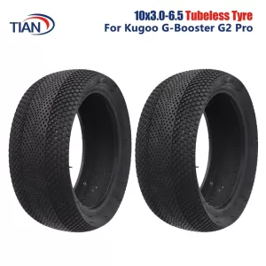 10 Inch Tubeless Tire 10x3.0-6.5 for Speedway 5 Ninebot MAX G30 G30P Dualtron 3 Electric Scooter 80/65-6.5 70/65-6.5 Widen Wheel