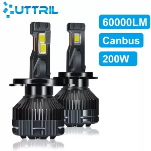 H4 H7 Canbus LED Car LED Headlight 200W 60000LM H1 H8 H9 H11 9005 HB3 9006 HB4 Auto LED Lamp High Power Fog Light 6000K 12V