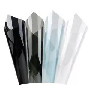 Multi-Size Clear Window Film Transparent Security Glass Film 4 Mil Safety Self Adhesive Window Tint Explosion Shatter-proof Foil