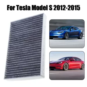 New Carbon Fiber Cabin Air Filter Fit For Tesla Model S 2012-2015 Automotive Air Conditioner Filter Replacement